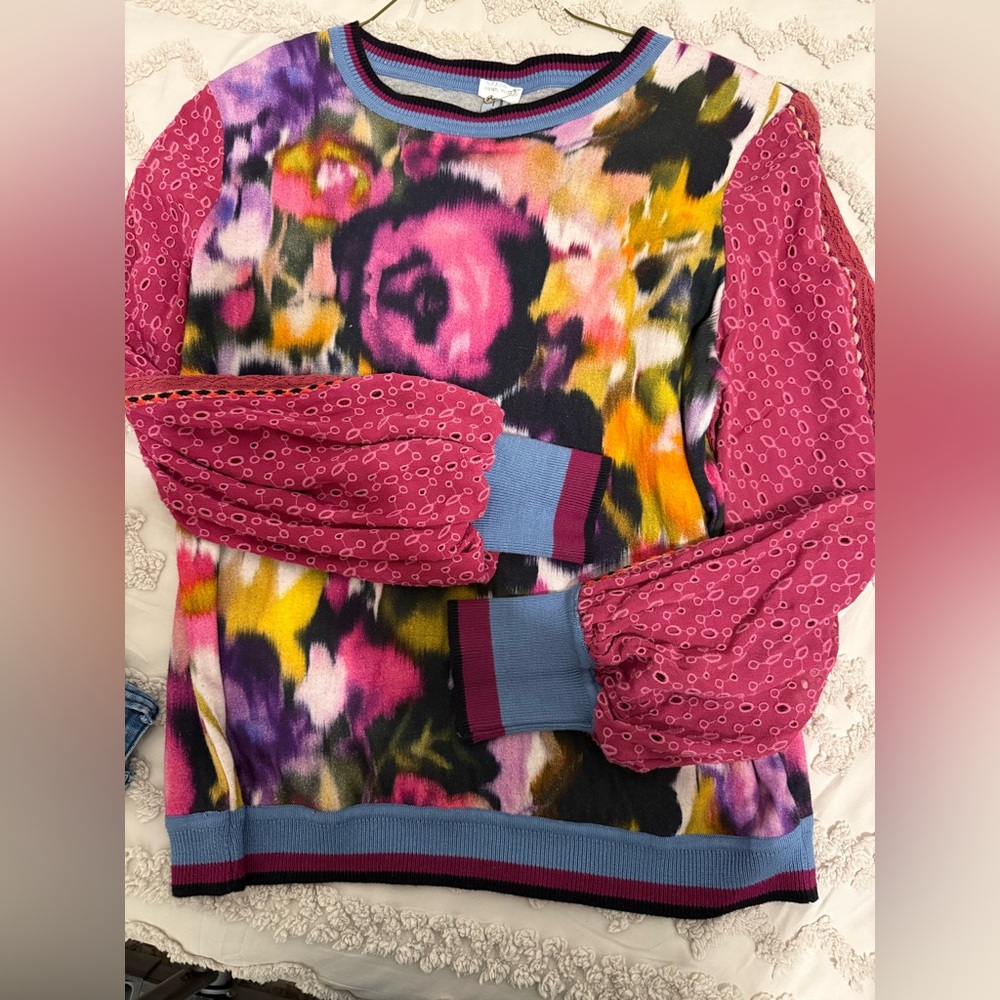 Floral Multicolor Women's Blouse